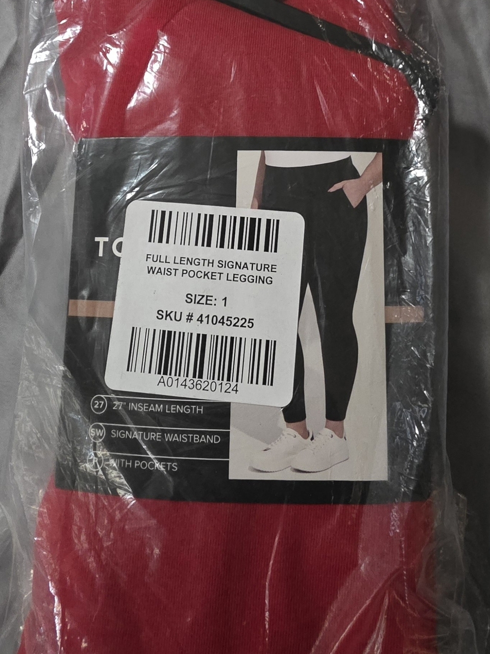 Torrid Signature Full-Length Waist Pocket Leggings - Jester Red